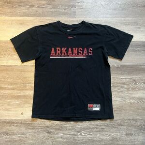 Y2K Nike Arkansas Black T-Shirt